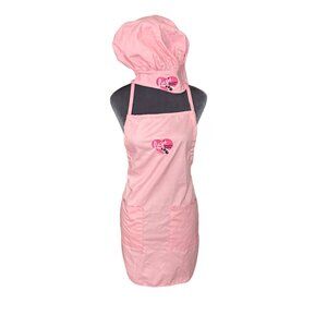 I Love Lucy Chocolate Factory Apron & Chef Hat Set Pink